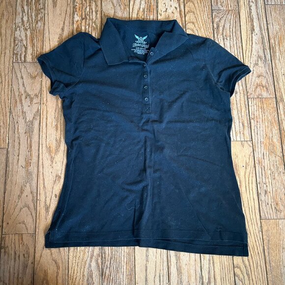 Women's Cotton Blend Polo Shirt - Picture 1 of 1